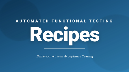 automated functional testing recipes v1-0-86