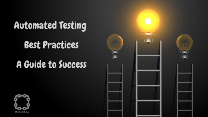 Automated Testing Best Practices: A Guide to Success