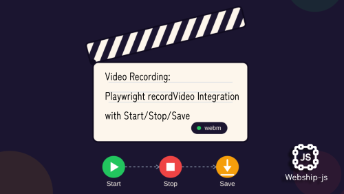 webship video recording clapperboard